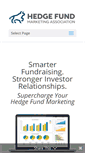 Mobile Screenshot of hedgefundmarketing.org